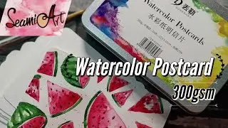 SeamiArt Watercolor Postcard 300gsm from Shopee