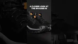 CAT Caterpillar Boots | close look at the INVADER HI | #boots #tough #viral #shorts