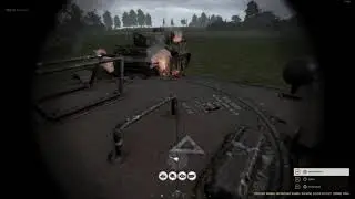 Hell Let Loose - 76mm Sherman vs Tiger - Fury Scene