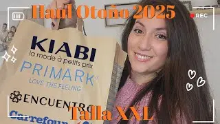 Super Haul OTO&Ntilde;O 2025 talla XXL