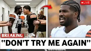 Shedeur Sanders Confronts Dillon Gabriel in Browns HQ &mdash; &ldquo;Don&rsquo;t Try Me Again &rdquo;