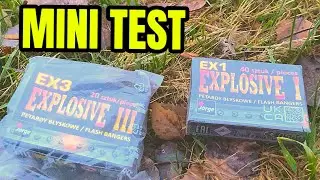 MINI TEST PETARD EXPLOSIVE!🧨 