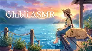 Peaceful Life on a Floating Garden: Bamboo Harvest & Rustic Cooking 🌿 Ghibli Style ASMR