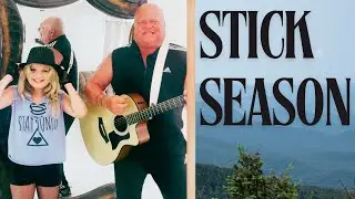 Coach and Winnzy cover Stick Season by Noah Kahan + Behind The Scenes #coversong #acousticcover #fun