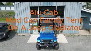 Jeep Gladiator Overland Build | Alu-Cab Mod Cap Family Tent Installation by Sa’Mor Adventure Depot