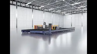 HSG GFA Series High-power Large-format Laser Cutting Machine