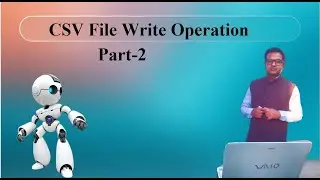 Writing data in CSV File for Class XII Computer Science