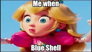 Mario Movie but the context is in another castle