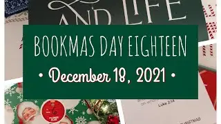 📕BOOKMAS DAY 18!🎄🎁✨ | Book Advent | VLOGMAS 2021 | December 18 | Bookmas & Devotionals 🥰
