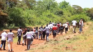 KENYATTA UNIVERSITY Students in Environmental Science hiking and adventures in THOGOTO FOREST