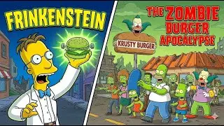 Simpsons Funny Moments | Frinkenstein & The Zombie Burger Apocalypse