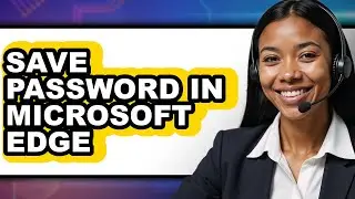 How to Save Password in Microsoft Edge (easy Method)