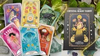 Hidden Gem Tarot Deck? Crystal Magic Tarot Review & Flip-Through