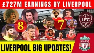 🚨 LIVERPOOL MAKE HISTORY! &pound;727M MONEY LEAGUE TOPPERS, SALAH FUTURE CLEAR, SLOT SHINES, UNITED SLIDE