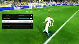 My FC 25 Player Career Camera Settings
