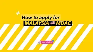 Fill Malaysia Digital Arrival Card (MDAC) Online | Step by Step Guide | Easy Process | Hindi | 2025