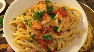 How to make Shrimp and linguine