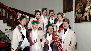 St. Bede's college girls KINNAURI  Dance performance in Toshim 2023 kinnaur welfare society shimla