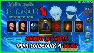 COMO SACAR A SATORU GOJO GIRO GRATIS TORRE GOJO CUANTOS DIAMANTES SE GASTA TOKEN GOJO Jujutsu kaisen