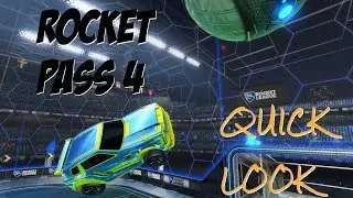 Rocket Pass 4, quick look at all items!