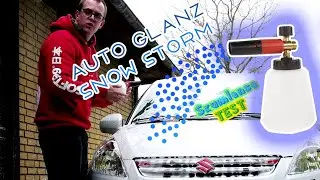 Hurtigtest af Auto Glanz Snow Storm Skumlanse - Giver den nok skum?