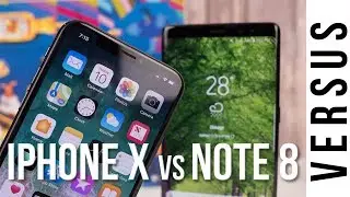 Apple iPhone X vs Samsung Galaxy Note 8