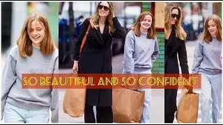 Sooo Happy!! Angelina Jolie with Daughter in NY! Vivienne is The Spitting Image Of Brad Pitt