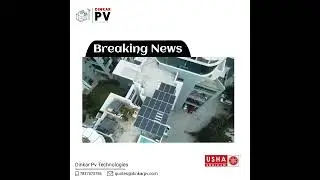 Dinkar PV Technologies | Ongrid | Offgrid   #solar #solarenergy #solarsystem #ushashriram #monoperc