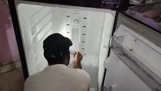 Godrej ka double door fridge ka PCB replace and bulb not working #shortvideo #viralvideo #trending 
