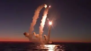 Russian Buyan-M corvette fires Kalibr crules Missiles at Ukrainian #war #missilelaunch #ukraine