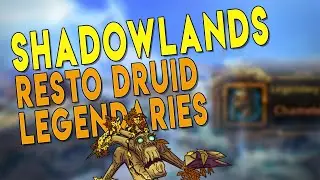 Shadowlands Resto Druid Legendaries REVEALED! Healer Druid Legendary Powers - WoW BETA