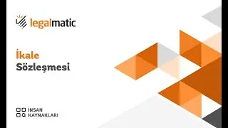 #legalmatic /İkale S&ouml;zleşmesi