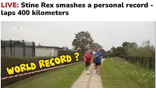 Stine Rex 💪💪💪 - New World Record ? 🤞 -  Craft CTM Ultra Carbon - Hoka Bondi 8 #runningshoes