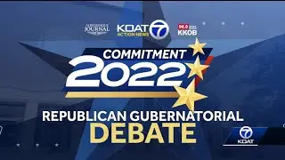2022 Republican Gubernatorial Debate: Election Integrity