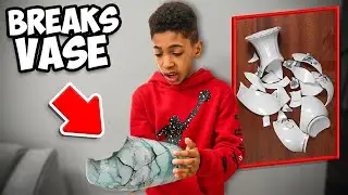 BOY BREAKS MOM VASE, HE LEARNS HIS LESSON