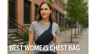 🎽 Best Womens Chest Bag | MVRK Water Resistant Chest Pack - Running Vest for Workouts 🎽