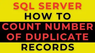 SQL Query Find duplicate count sum of duplicate records
