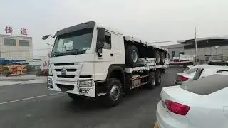 10 units Brand New Howo Cargo Truck and drawbar trailer ready to Port  working on Ethiopia country.