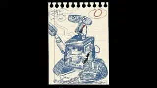 WALL-E KILLER #2 | #animaci&oacute;n #dibujos #drawing #anime #art #artedigital #robot #dibujoscreativos