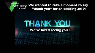 Your year at the Australian Security Academy 2019