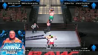 Shawn Michaels | Kevin Nash vs. Chris Jericho | Christian | Ladder Tornado Tag Match | WWE Raw!🔥🔥🔥