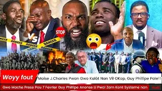 Woyy fout: Guy Phillipe Anonse li Pwal Pwan Z4m Pou Batay Gwo Souflèt Pou Moise J.Charles Nan Okap!!