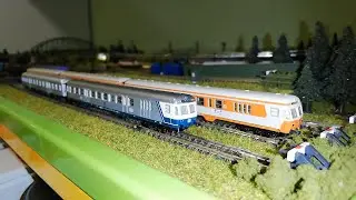 DB - Un piccolo plastico per giocare  Marklin scala Z - Ein kleines Modell zum Spielen von Märklin Z