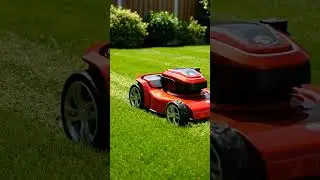 &lrm;Robot Lawn Mower | Automatic Grass Cutting 🤖 | AI Stand