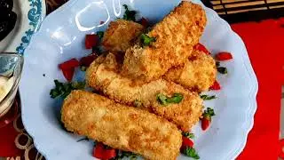 Crispy Cheesy Bomb | Cheese Blast Potato Bomb Rolls | Corn dogs Style |Easy Iftar And Starter Recipe