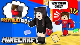 😍😱 WEDNESDAY dostała WIZJĘ, w której... PRZYTULIŁA LUFERKA w Minecraft?! (SPIDERMAN to jej CHŁOPAK?)