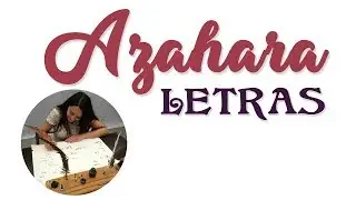 &iexcl;Caligraf&iacute;a y Lettering pasa a llamarse Azahara Letras!