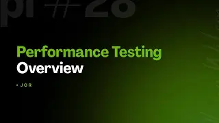 Performance Testing Overview (if you want to learn performance testing watch this video!)