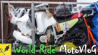 Preparing Motorcycle For International Air Cargo Transport (New Zealand to Chile South America)