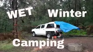 Wet Winter Camping At Marrinup